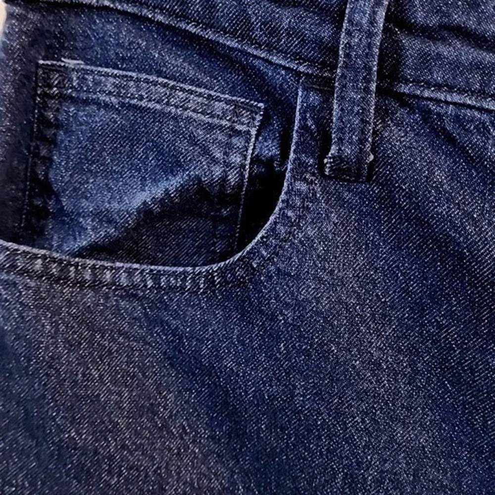 Universal Thread Wide Leg‎ Jeans 14 Dark Indigo High Rise Retro Capsule